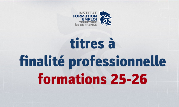 Inscriptions aux titres à finalité professionnelle 25-26
